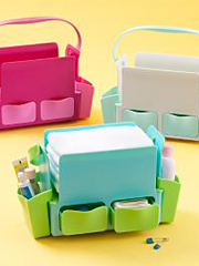 Diaper toolbox caddy
