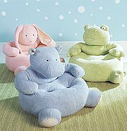 pastel critter chairs