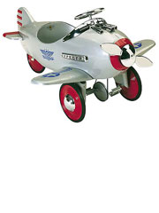 Silver Pursuit Pedal Plane