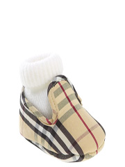 burberry check bootie