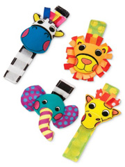 jungle wrist rattles