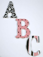 cest chic wall letters