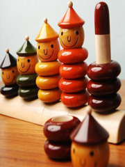 peppy five stacking toy