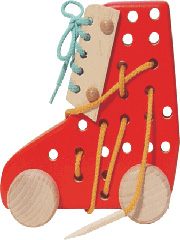 lacing shoe