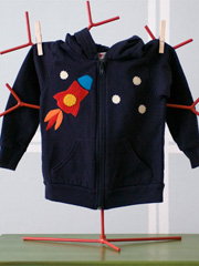 rocket hoodie